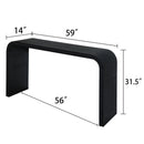 Waterfall Console Table