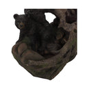 [CLEARANCE] Alora 22-Inch Weather-Resistant Outdoor Bears On A Log Floor Fountain With LED Lights (SAK77651)
