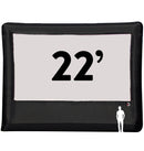 Elite Outdoor Movies Platinum 22' Inflatable Screen