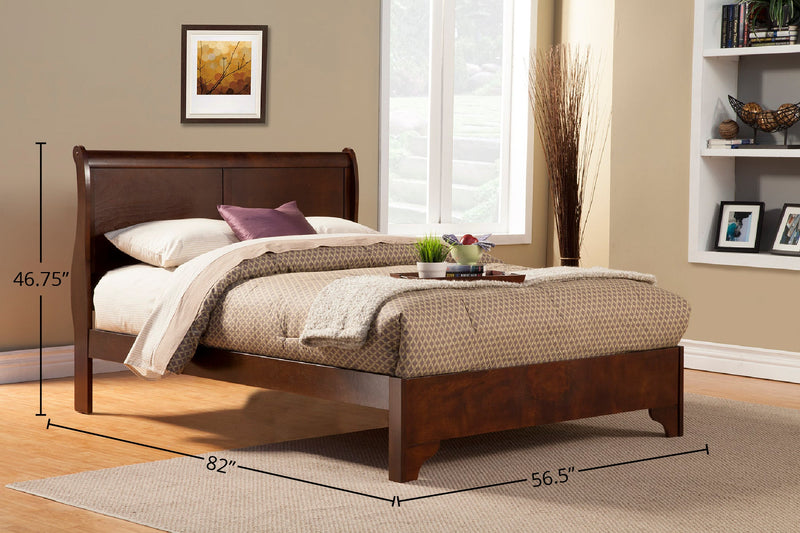 West Haven Bed, Cappuccino