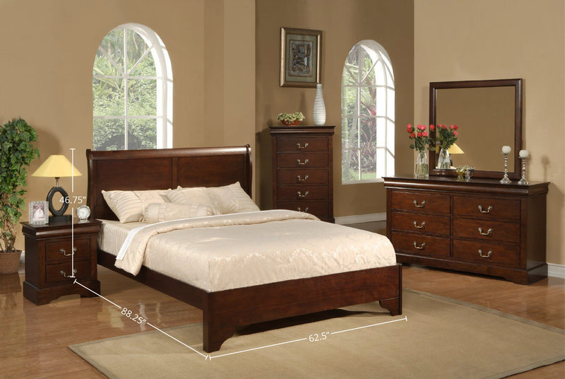 West Haven Bed, Cappuccino