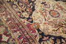 8.5x12 Unusual Antique Lavar Kerman Carpet