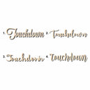 Touchdown Sign Unfinished Wood Cutout Home Decor DIY