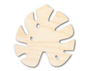 Unfinished Wood Monstera Leaf Shape - Craft - up to 46"