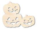 Unfinished Wood Pumpkin Stack Shape - Craft - up to 46"