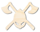 Copy of Unfinished Wood Axes and Helmet Shape - Craft - up to 46"