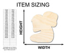 Unfinished Wood Mayan Year Bearer Shape | Craft Cutout | up to 46" DIY