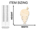 Unfinished Wood Native Girl Shape | Craft Cutout | up to 46" DIY