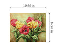 Gobelin canvas for halfstitch without yarn Tulips Bouquet 2248M