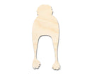 Unfinished Wood Winter Hat Silhouette Shape - Craft - up to 46"