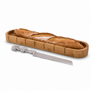 Baguette Board with Grape Bread Knife