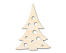 Unfinished Wood Christmas Tree Shape | Craft Cutout | up to 46" DIY