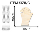 Unfinished Wood Crafty Present Shape | Craft Cutout | up to 46" DIY