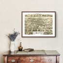 Vintage Map of Dover, New Jersey 1903