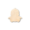 Unfinished Wood Baby Penguin Shape - Craft - up to 46" DIY