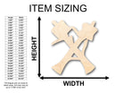 Unfinished Wood Branch Stick Smores Shape - Craft - up to 46" DIY
