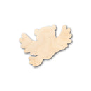 Unfinished Wood Cute Bird Shape - Craft - up to 46" DIY