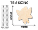 Unfinished Wood Cute Fairy Shape - Craft - up to 46" DIY