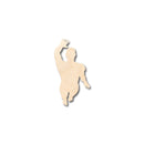 Unfinished Wood Swimming Shape - Craft - up to 46" DIY