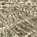 Vintage Map of Westfield, New Jersey 1929