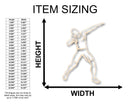 Unfinished Wood Track Thrower Shot Put Shape - Craft - up to 46" DIY