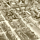 Vintage Map of Bangor, Pennsylvania 1918