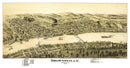 Vintage Map of Brownsville, Pennsylvania 1902