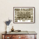 Vintage Map of Berlin, Pennsylvania 1905