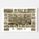 Vintage Map of Berlin, Pennsylvania 1905