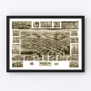 Vintage Map of Berlin, Pennsylvania 1905