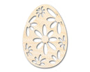 Unfinished Wood Daisy Egg Shape - Easter Craft - up to 46" DIY