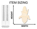 Unfinished Wood Corn on the Cob Shape | Craft Cutout | up to 46" DIY