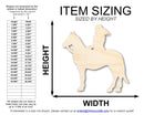 Unfinished Wood Brave Warrior Shape | Native American | Craft Cutout | up to 46" DIY