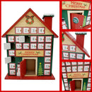 Christmas Cottage Wooden Advent Calendar Wizardi F07M6-17