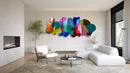 Blobbrush Wall Decor Mirrored Acrylic Art Blob Mirror