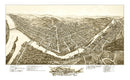 Vintage Map of Franklin, Pennsylvania 1901