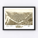 Vintage Map of Franklin, Pennsylvania 1901