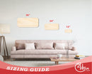 Unfinished Wood Admission Ticket Shape | Faire Ticket Silhouette | Craft Cutout | up to 46" DIY
