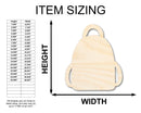 Unfinished Wood Book Bag Shape | Back to School | Kids Crafts | Craft Cutout | up to 46" DIY