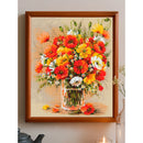 Field Poppies Counted Cross Stitch Kit by Riolis R2306