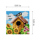 Gobelin canvas for halfstitch without yarn Four Seaseons - Summer 2306D