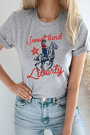 Sweet Land Of Liberty Basic Graphic Tee