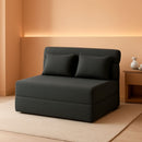 Dark Gray Standard Size Multifunctional Convertible Sofa