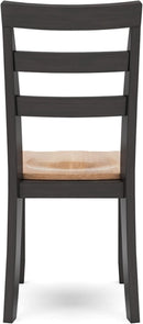 Gesthaven Solid Wood Dining Chair Set of 2 Natural Brown