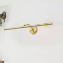 DecorBites™ Golden Pipe Vanity Light - Modern Stylish LED Wall Sconce for Bathroom - 16"/21.5" Width