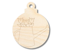 Unfinished Wood Etched Watering Can Ornament Shape | Paint By Line Crafts | up to 30" DIY