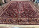 10x14 Karastan Rug Red Sarouk