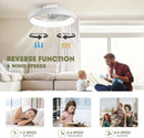 20 Inch Flush Mount Ceiling Fan With Smart Control