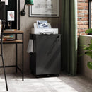 3 Drawer Lockable File Cabinet Under Desk Rolling Black Fits Letter Legal A4 Folders