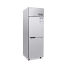 24-Inch Commercial 15 Cu.Ft Stainless Steel Reach-In Refrigerator With Two Split Doors (SAK67230)